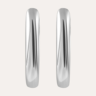 Silver earrings